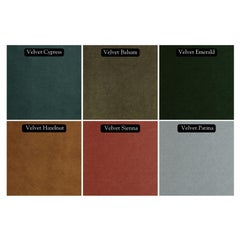 Elodie Sofa in in Performance Velvet by Christiane Lemieux