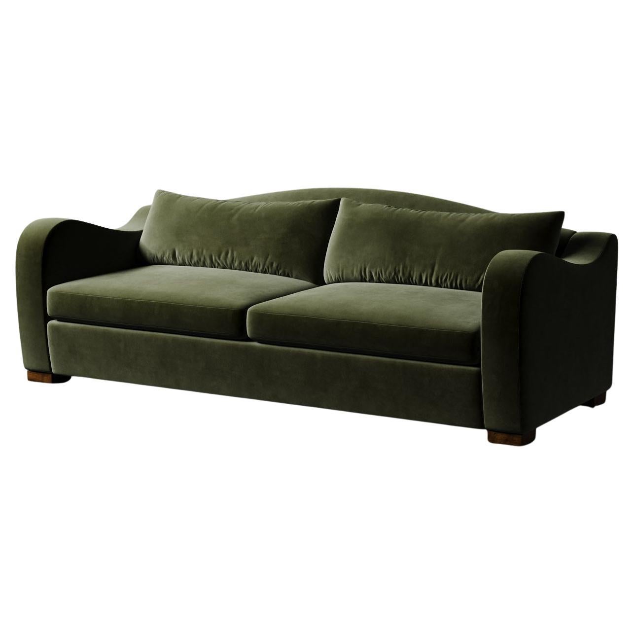 Elodie Sofa in in Performance Velvet by Christiane Lemieux