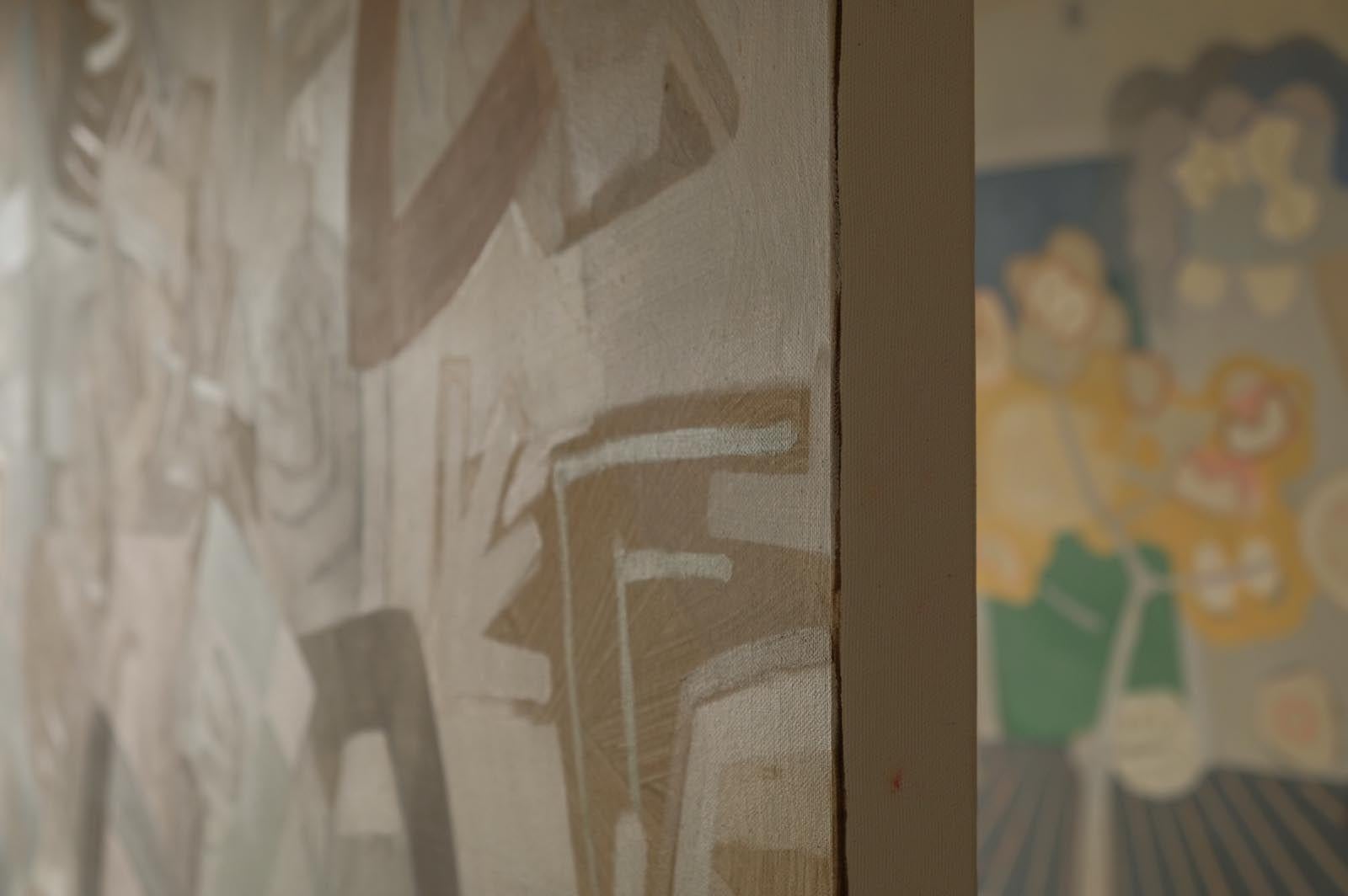 L'inizio del nuovo, Pittura, Olio su tela - Painting Astratto di Elohim Sanchez