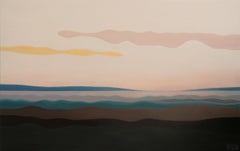 La fine di quel giorno, Pittura, Olio su tela