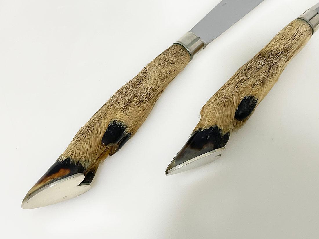 Eloi for Hermès French carving set, 1920s For Sale 2