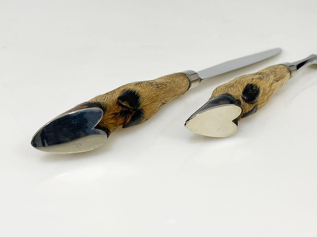 Eloi for Hermès French carving set, 1920s For Sale 3