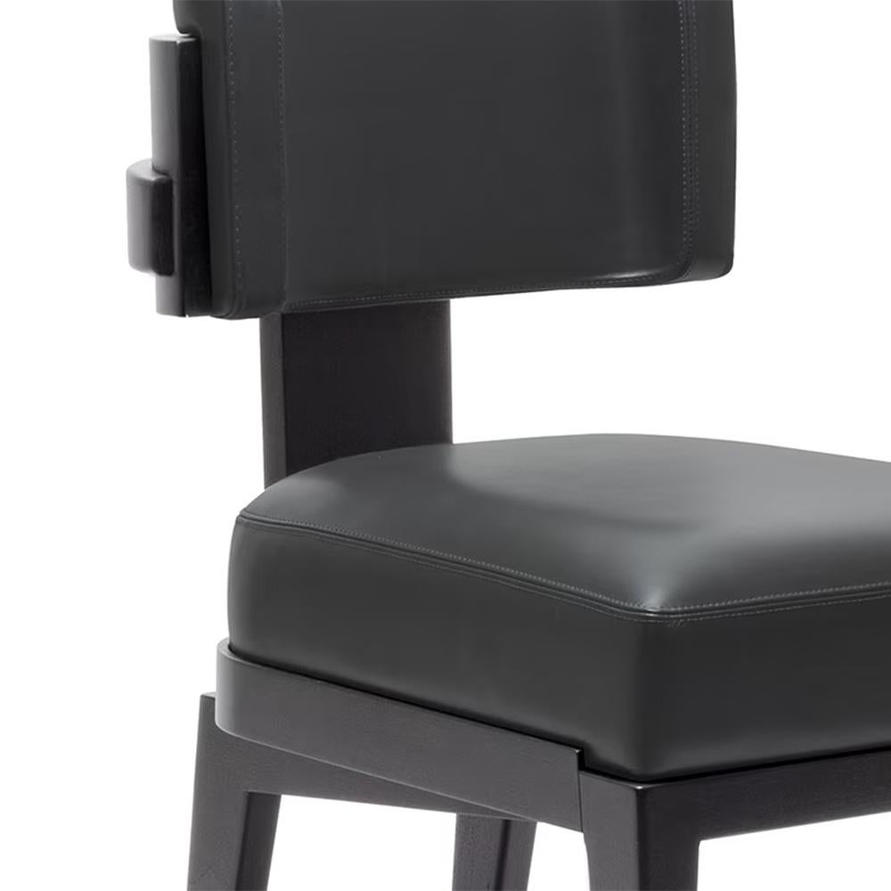 Contemporary Eloise Black Chair For Sale