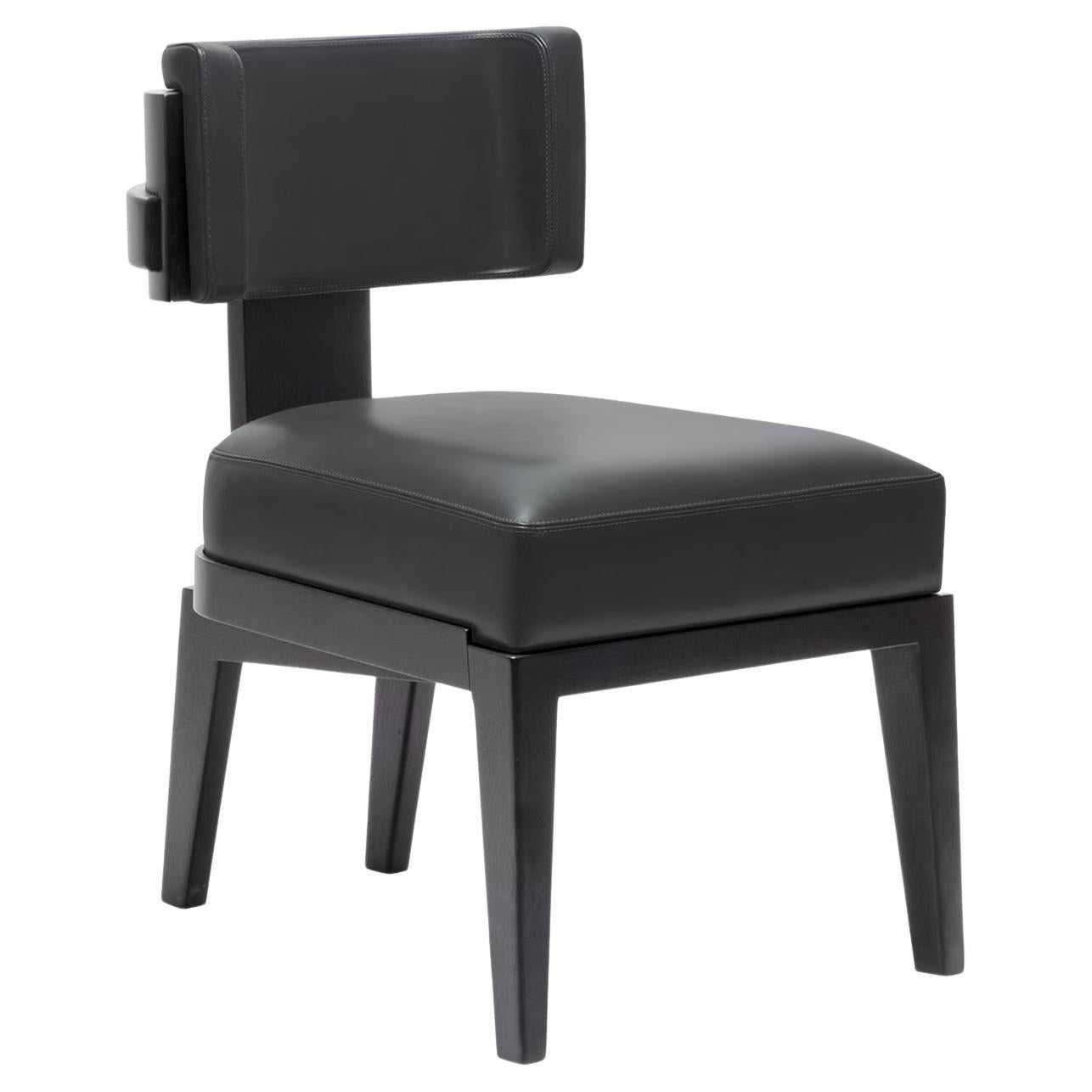 Chaise Eloise noire en vente