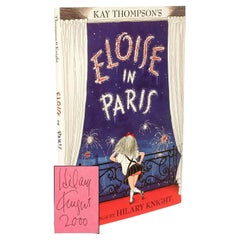 Eloise in Paris - Kay Thompson - 1999 - Signed and Dated by Hilary Knight