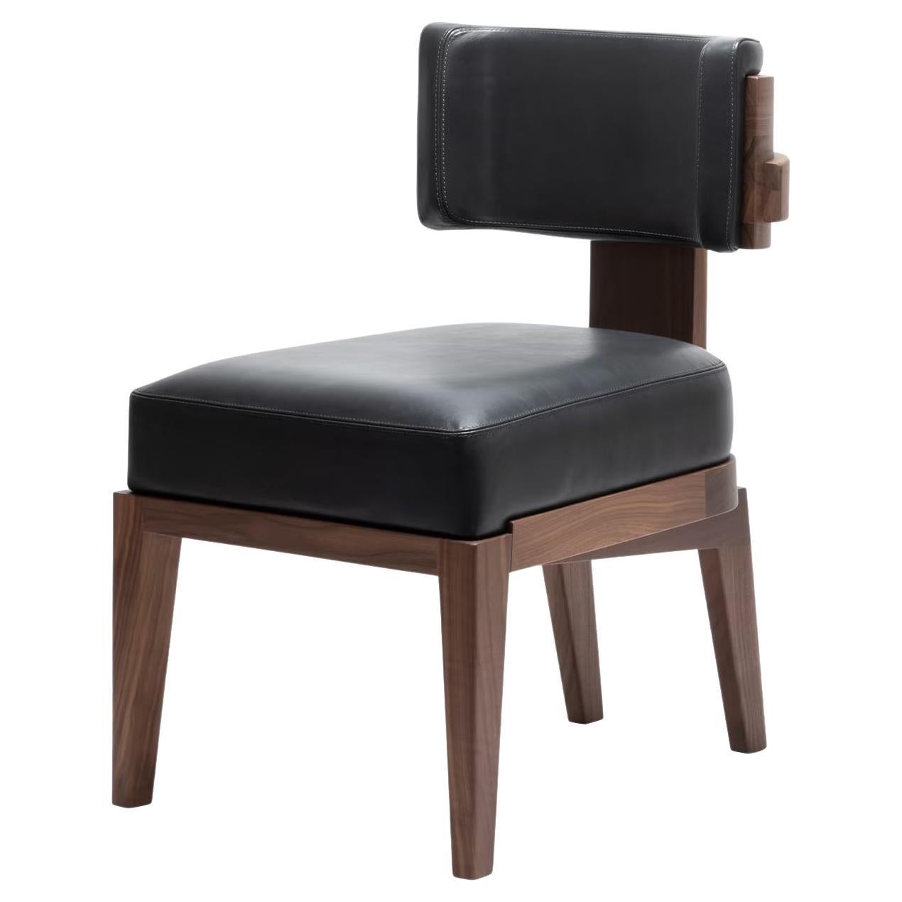 Eloise Walnut Chair For Sale