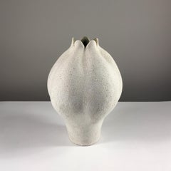 Elongated Blossom Vase  with Petals by Yumiko Kuga