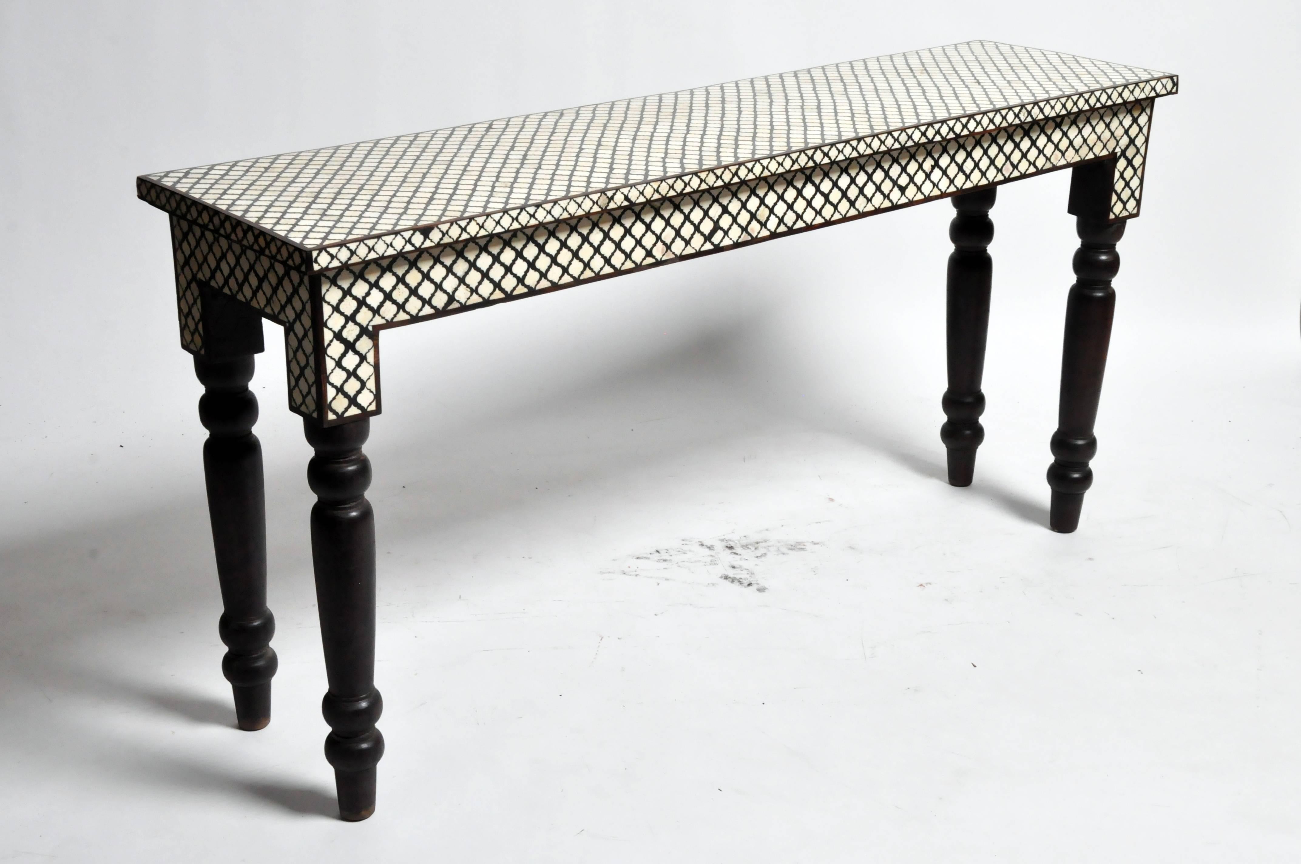 bone console table