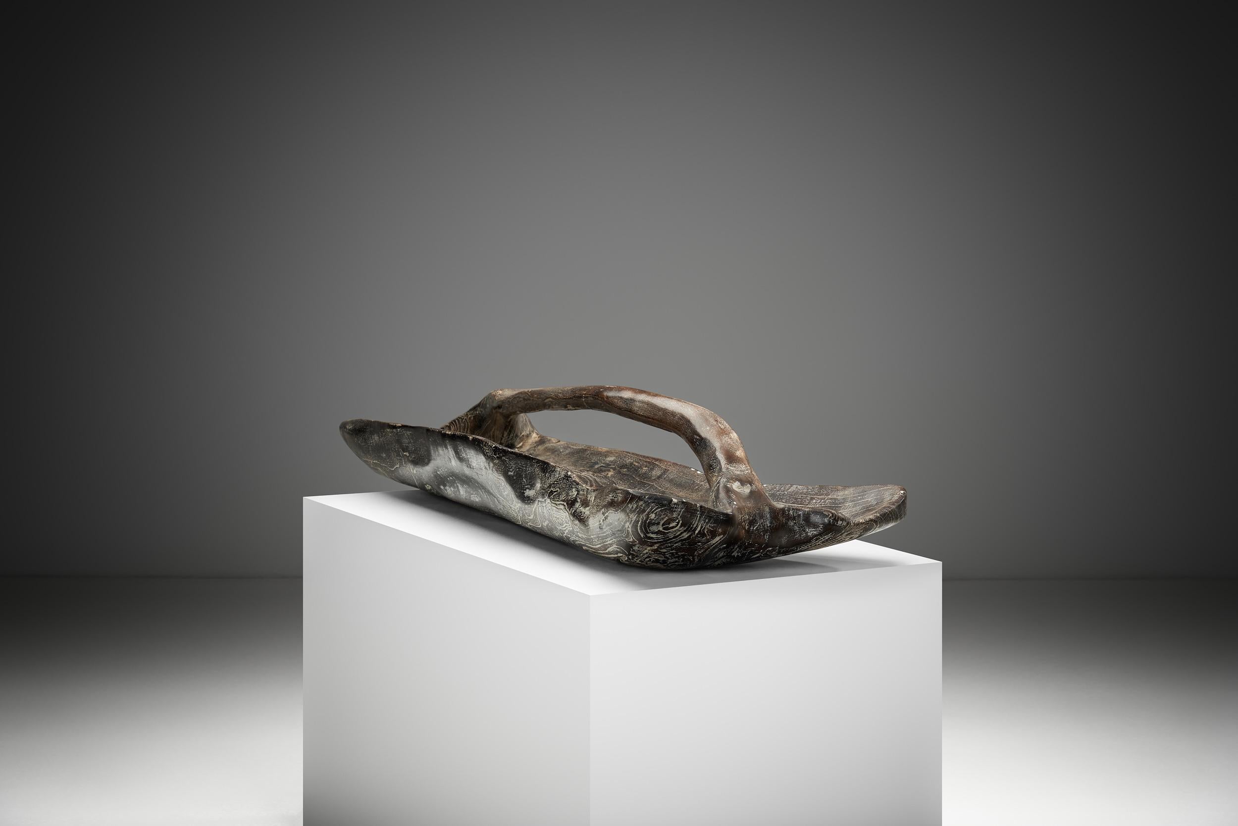 The second half of the 20th century saw a renewed fascination with organic form and material integrity. Across Europe, the postwar years brought a quiet resistance to industrial uniformity, artists and designers returned to the tactile immediacy of