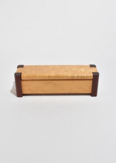 Elongated Wooden Box