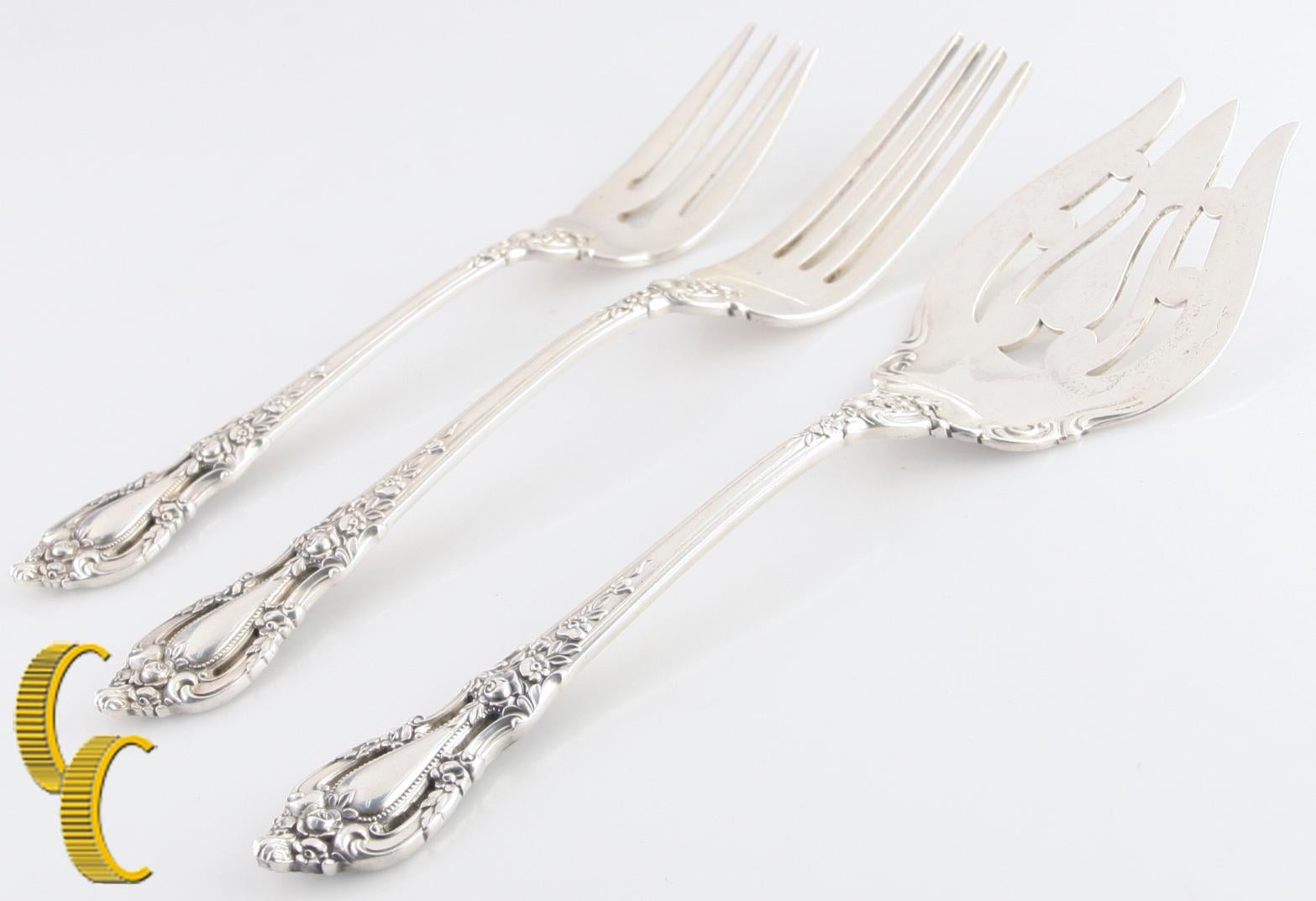 Women's or Men's  Eloquence by Lunt Sterling Silver Flatware Set 45 Pieces Great Condition!