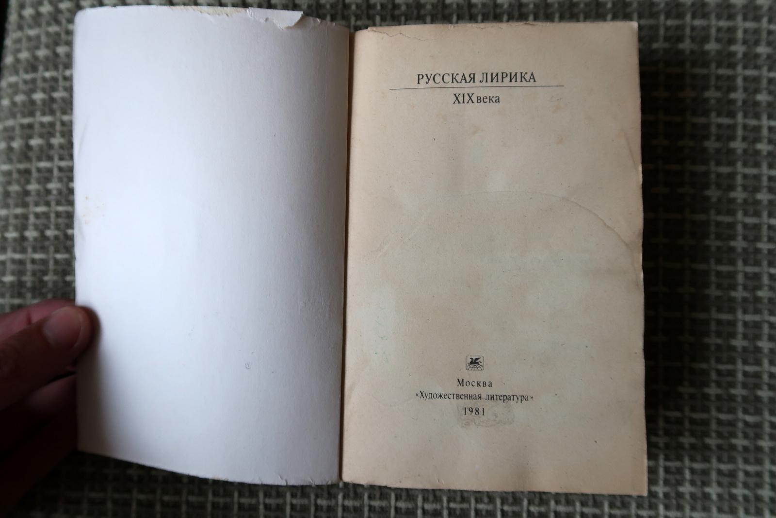 Echi eloquenti: Vintage Book - La lirica russa del XIX secolo, 1J173 In condizioni buone in vendita a Bordeaux, FR