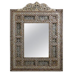 Cadre syrien incrusté Elorborate avec miroir