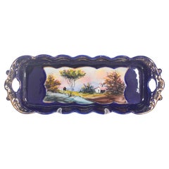 ELPA (Elias and Paiva) Earthenware Tart Pan from Alcobaça
