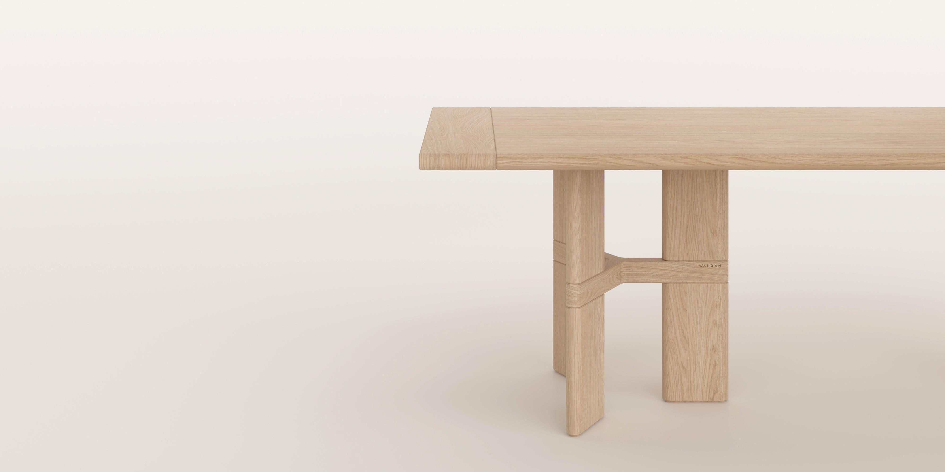 Wood Elph Contemporary Table 