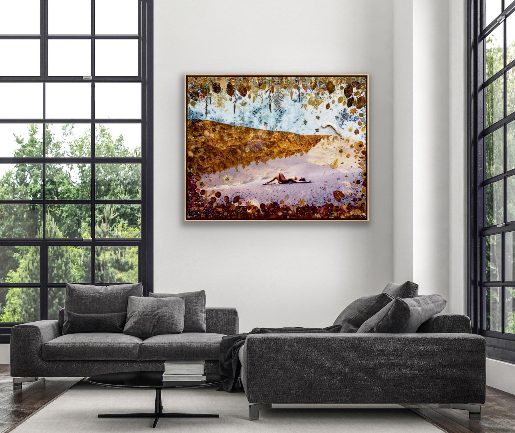 Noi siamo la Terra - Mixed Media Art Contemporaneo di Elsa Marie Keefe