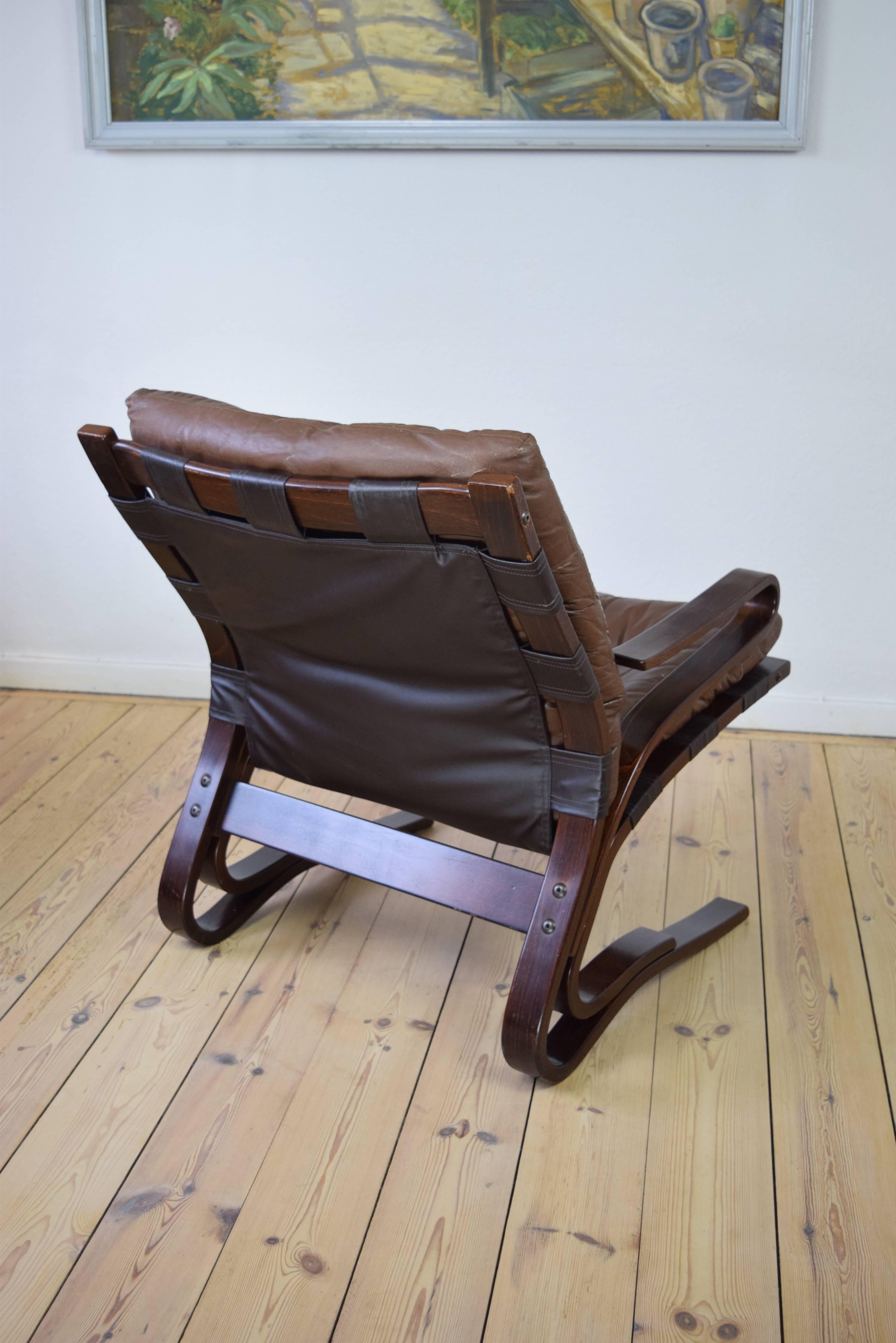 Norwegian Elsa & Nordahl Solheim Pirate Chairs. 1973