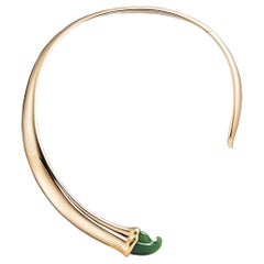 Elsa Peretti 18K Yellow Gold Claw Necklace