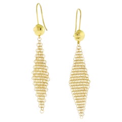 Boucles d'oreilles Elsa Peretti en maille 18kt