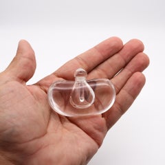 Flacon de parfum en quartz de roche sculpté en édition limitée Elsa Peretti pour Tiffany & Co, 1981