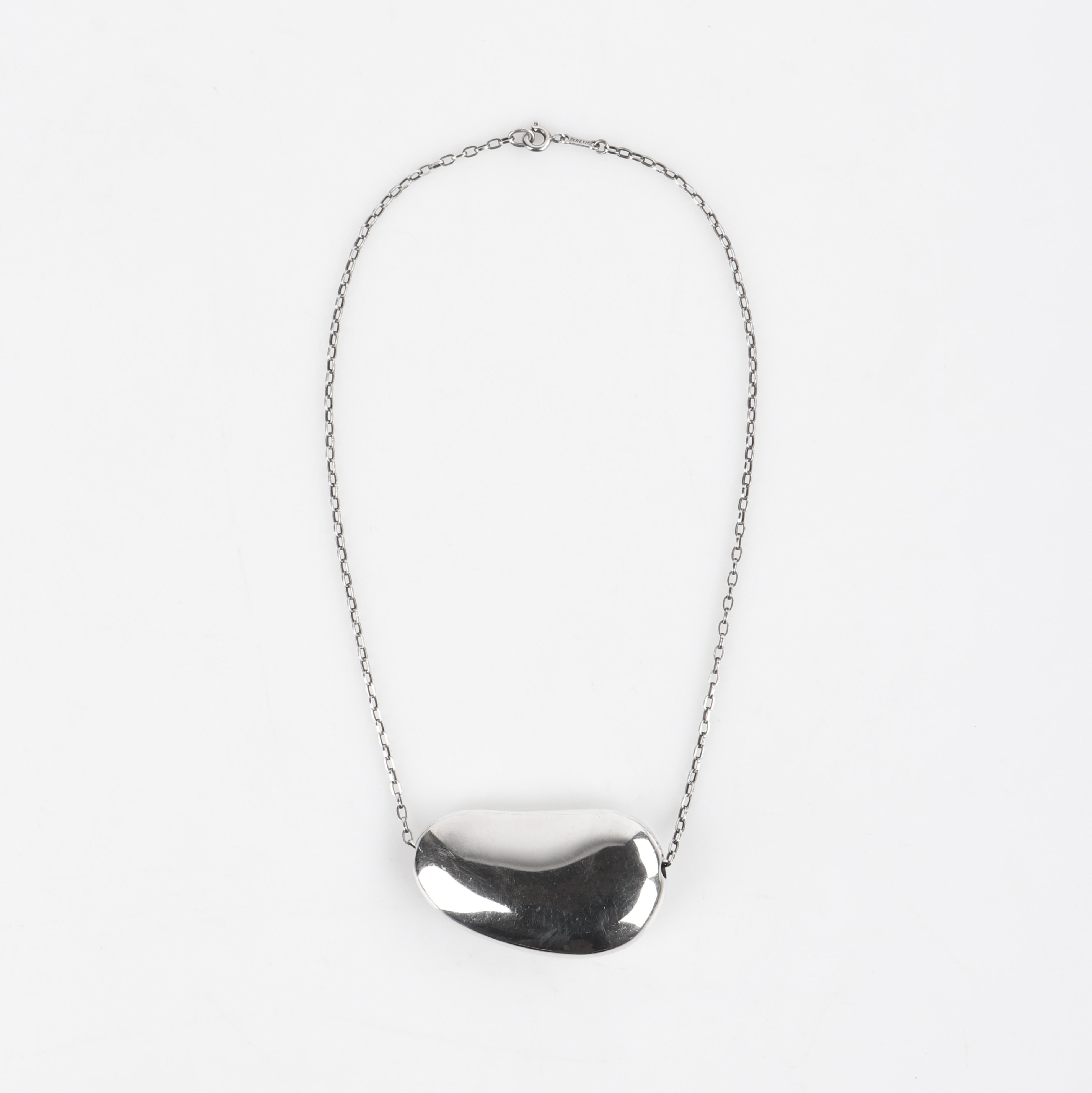 elsa peretti large bean necklace