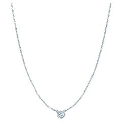 Vintage Elsa Peretti Diamonds by the Yard Single Diamond Pendant