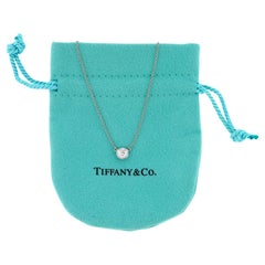 Elsa Peretti for Tiffany .40ct Diamonds By the Yard Solitaire Necklace