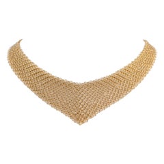 Elsa Peretti for Tiffany & Co. Mesh Scarf Necklace