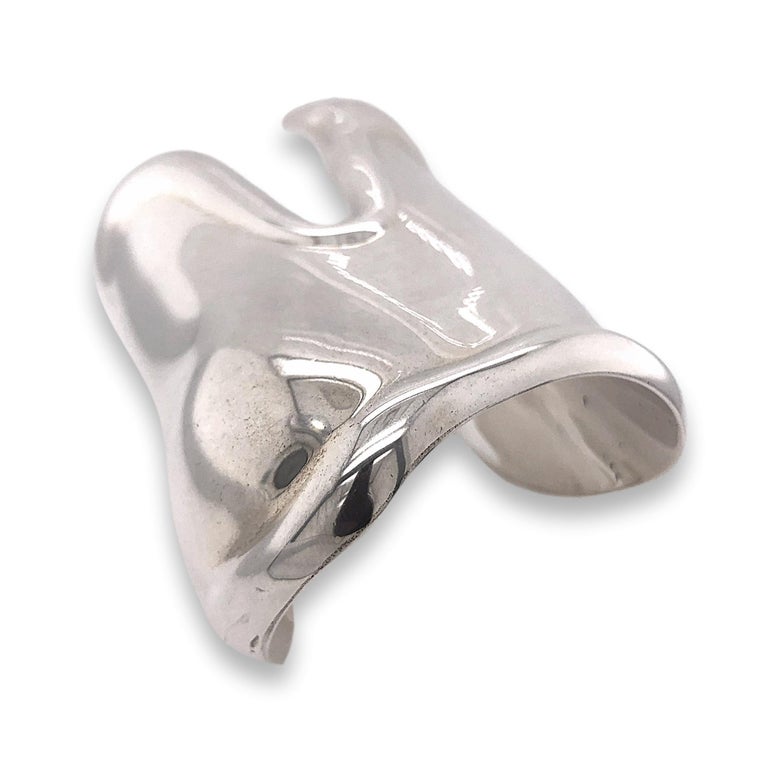1990s Elsa Peretti Sterling Bone Cuff main image 0