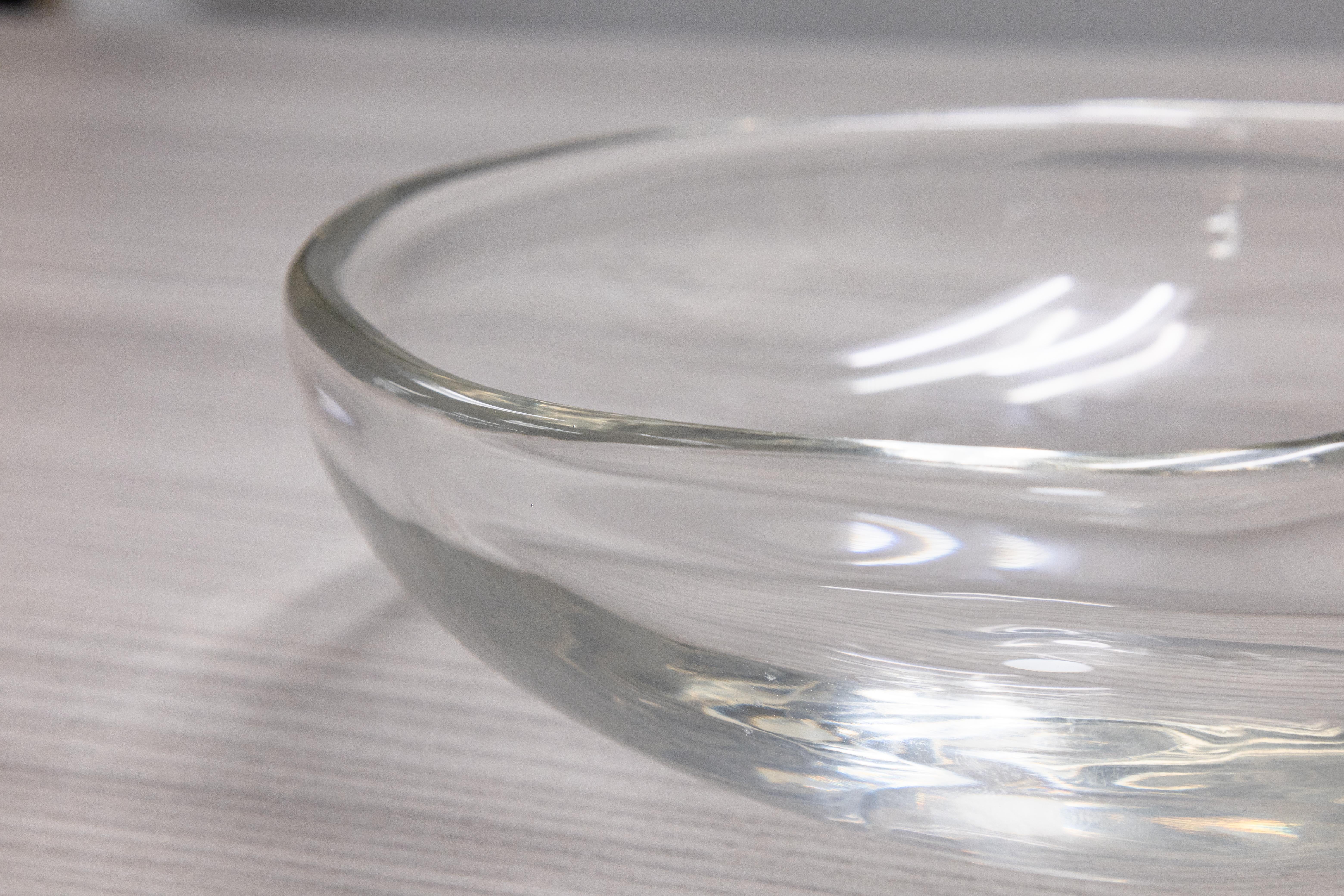 Elsa Peretti for Tiffany and Co Thumbprint Bowl Contemporary Modern Italy In Good Condition For Sale In Keego Harbor, MI