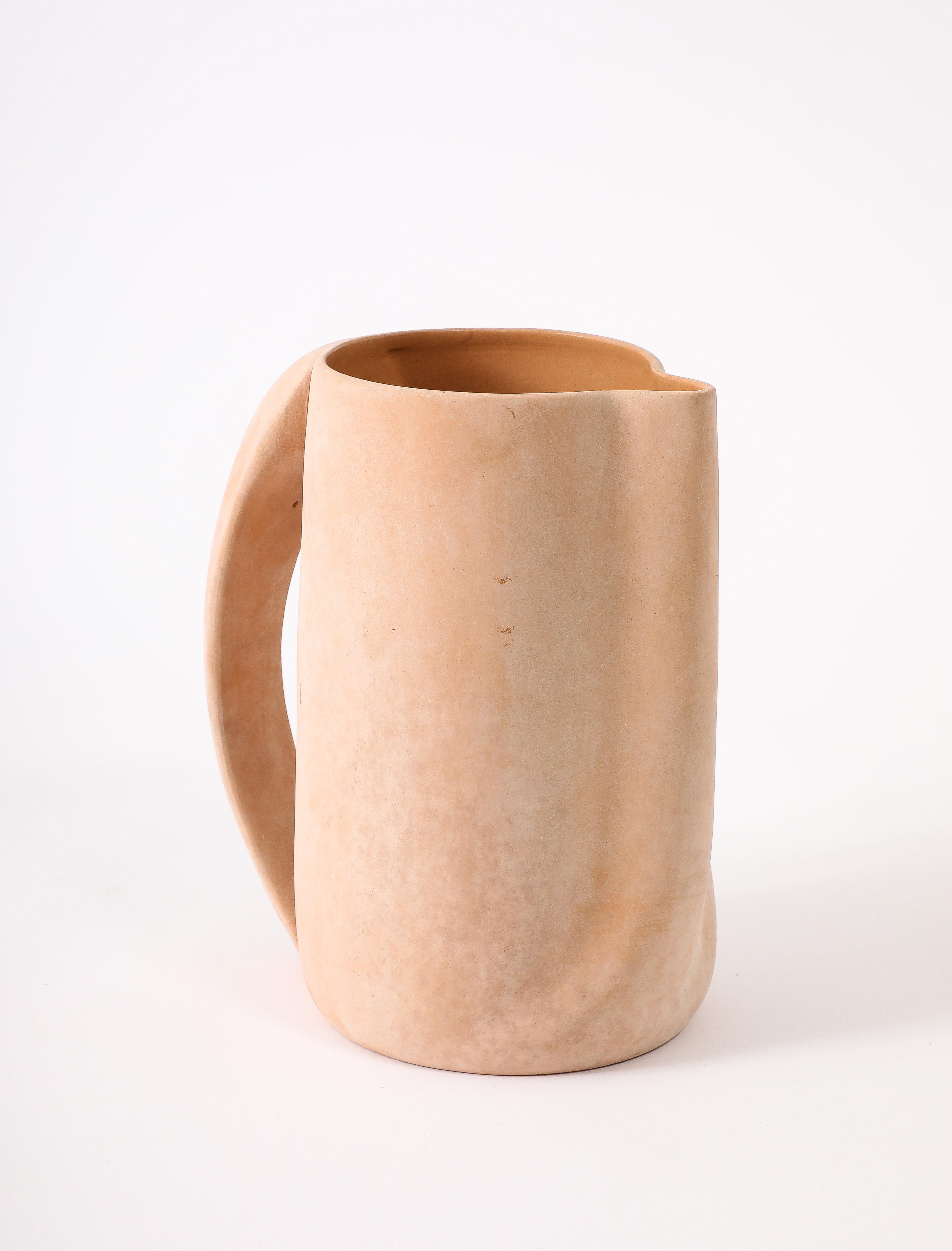 Mid-Century Modern Elsa Peretti for Tiffany Biscuit Pitcher. USA 1960's