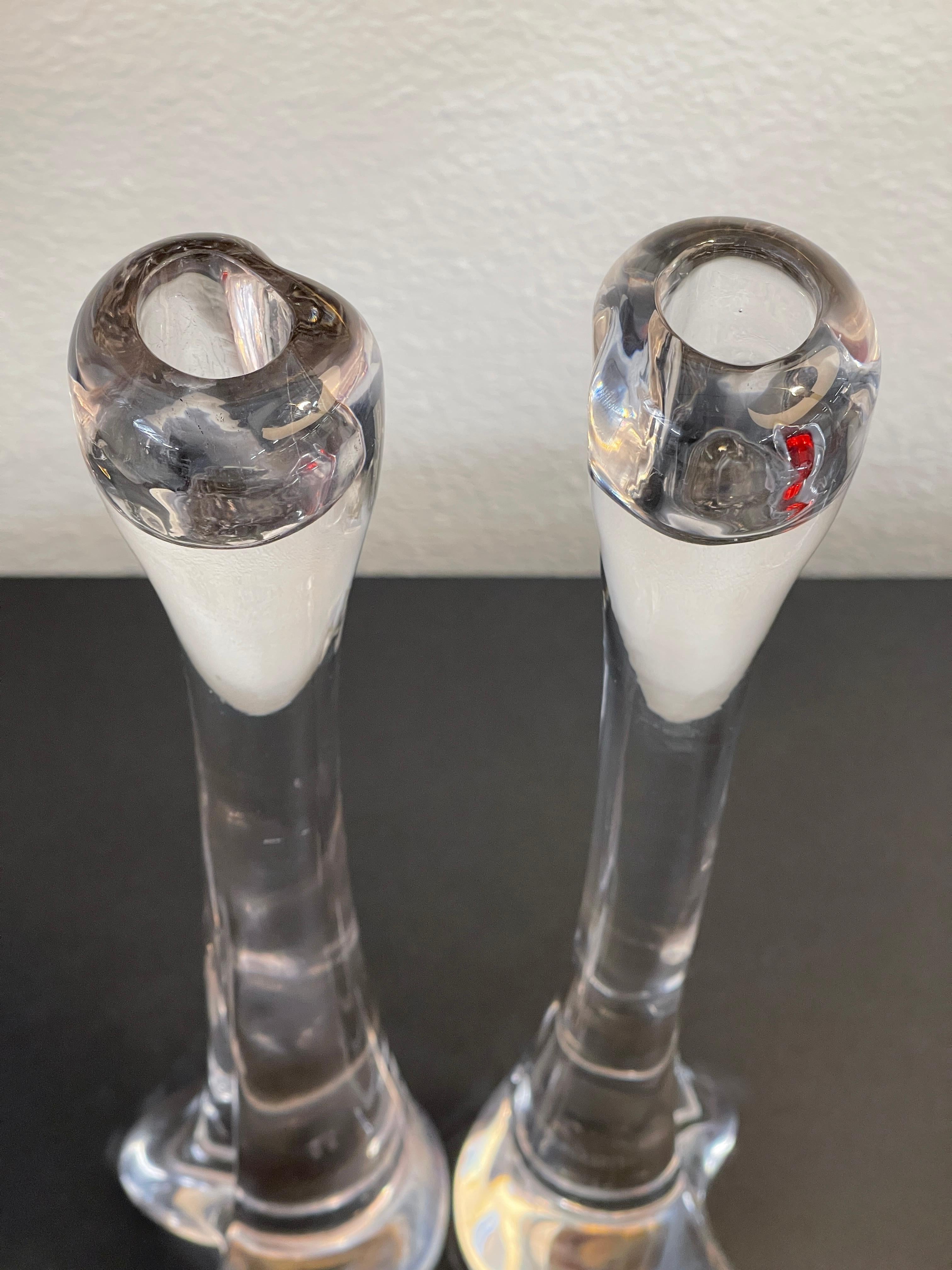 Elsa Peretti for Tiffany Candlesticks Bones In Good Condition In Palm Springs, CA
