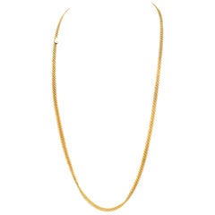 Elsa Peretti for Tiffany & Co. 18 Karat Long Mesh Necklace