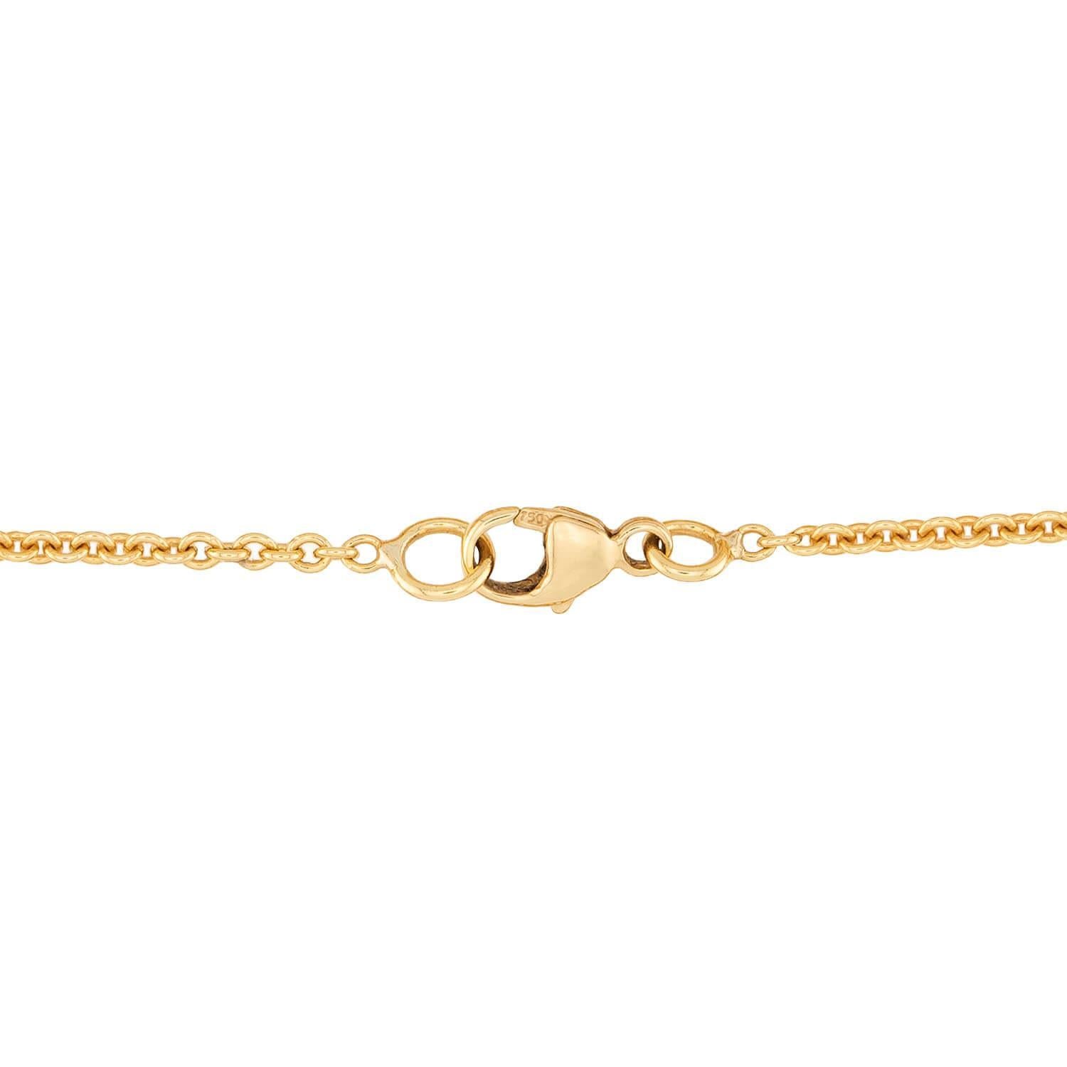 Donna ELSA PERETTI FOR TIFFANY & CO. Collana con ciondolo a cuore aperto 18k in vendita