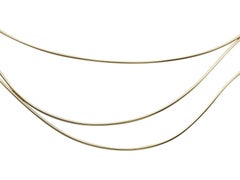 Collana "Wave" di Elsa Peretti per Tiffany & Co. in oro giallo 18 carati