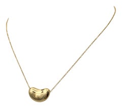 Elsa Peretti for Tiffany & Co. Bean Pendant Necklace