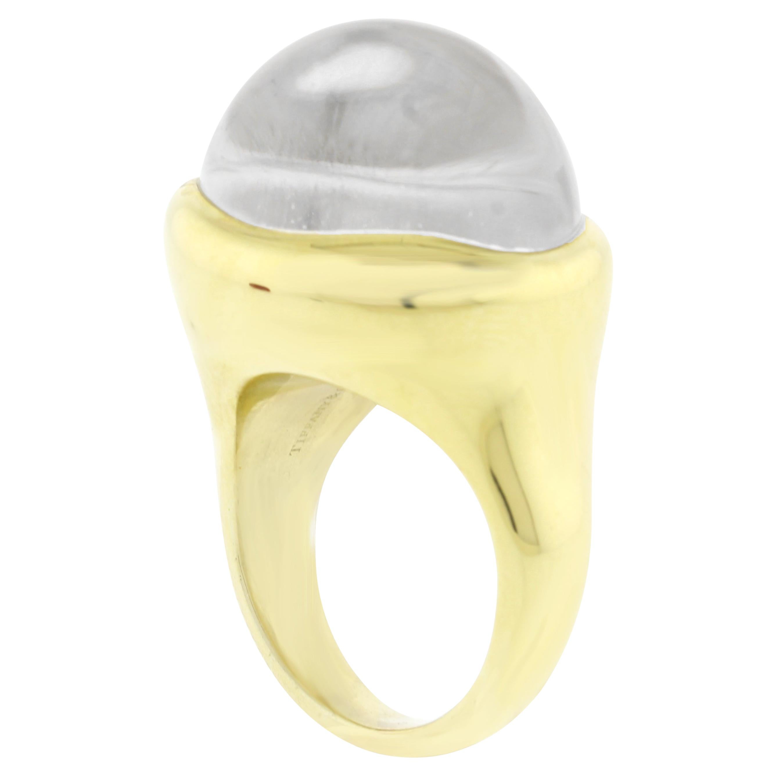 Elsa Peretti for Tiffany & Co. Crystal Dome Ring