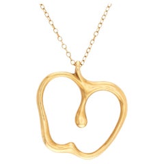 ELSA PERETTI for TIFFANY & CO. Estate 18k Apple Pendant Necklace
