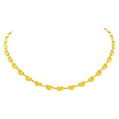 Elsa Peretti for Tiffany & Co. Collana di fagioli d'oro