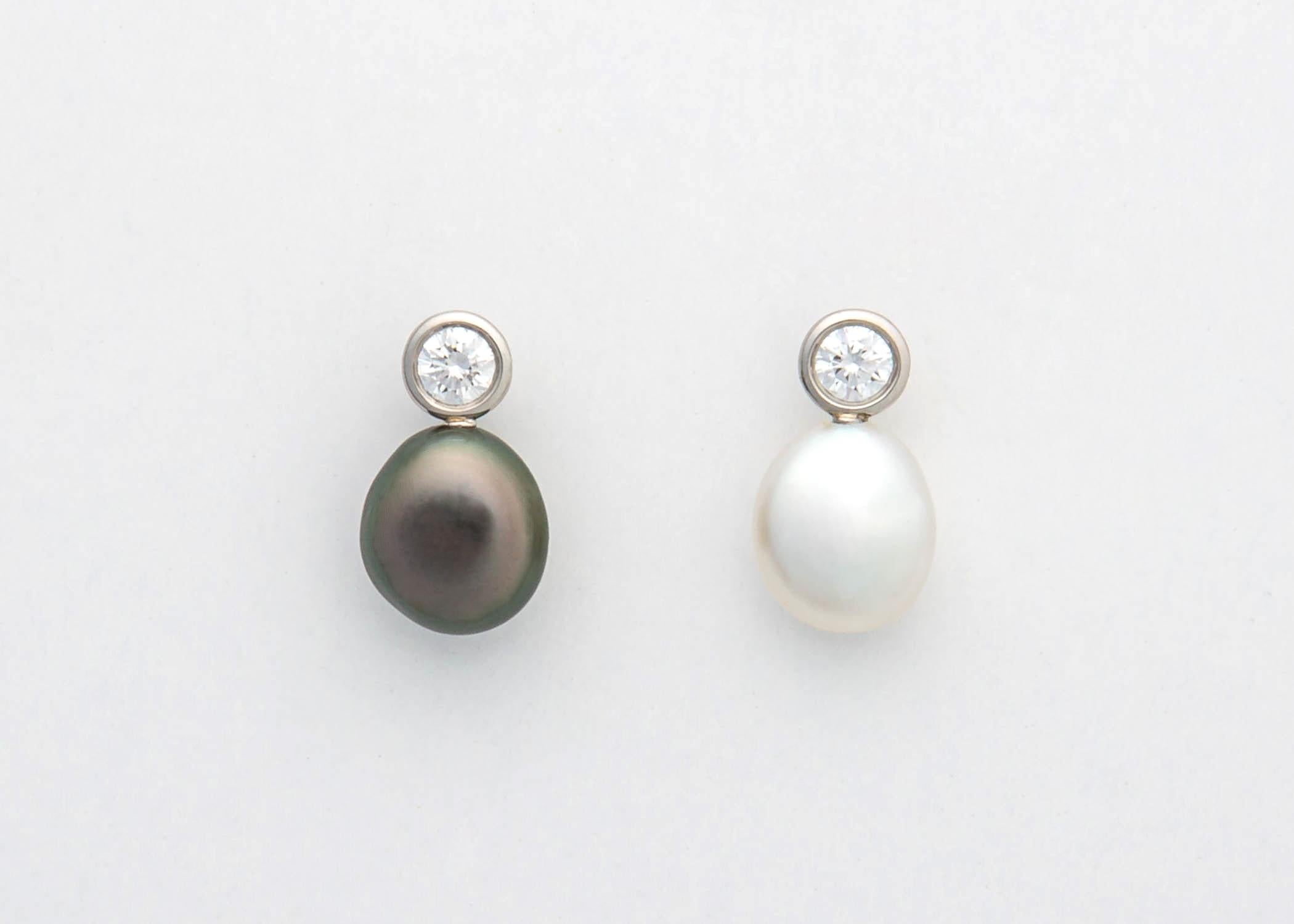 tiffany elsa peretti pearl earrings