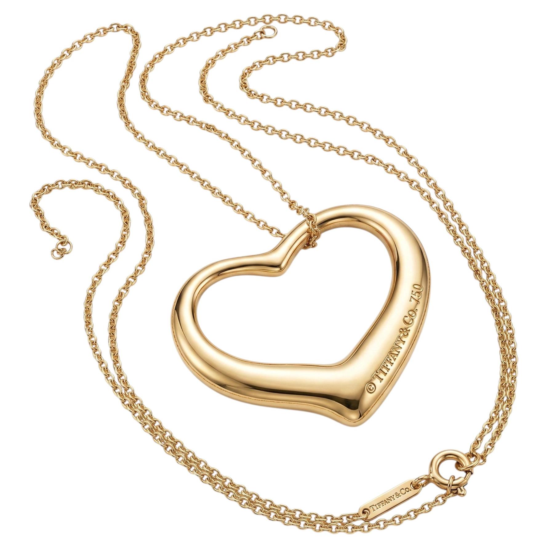Collana con cuore aperto