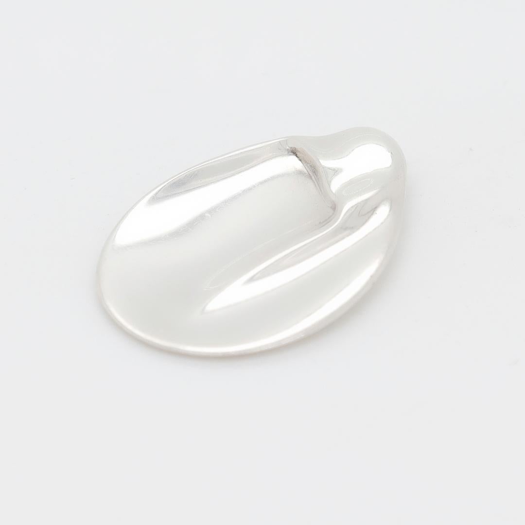 Elsa Peretti für Tiffany & Co. Anhänger „Madonna“ aus Sterlingsilber (Moderne)