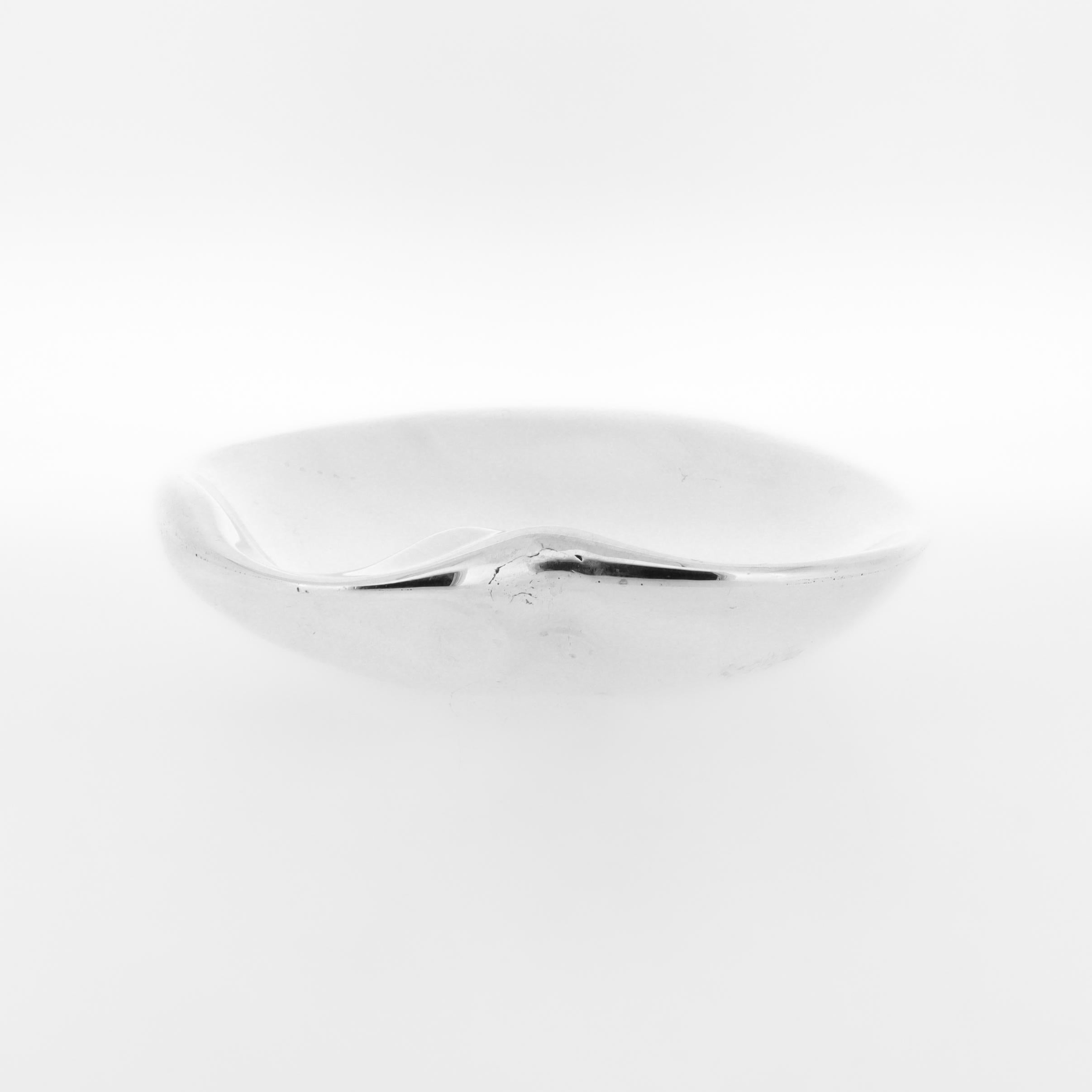 Elsa Peretti für Tiffany & Co. Sterling Silber 'Daumenabdruck' Schale oder Vide Poche im Angebot 2