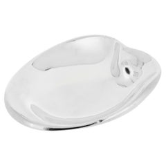 Elsa Peretti for Tiffany & Co. Piatto o Vide Poche in argento sterling con impronta di pollice