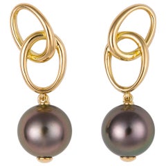 Elsa Peretti for Tiffany & Co. Tahitian Pearl Earrings