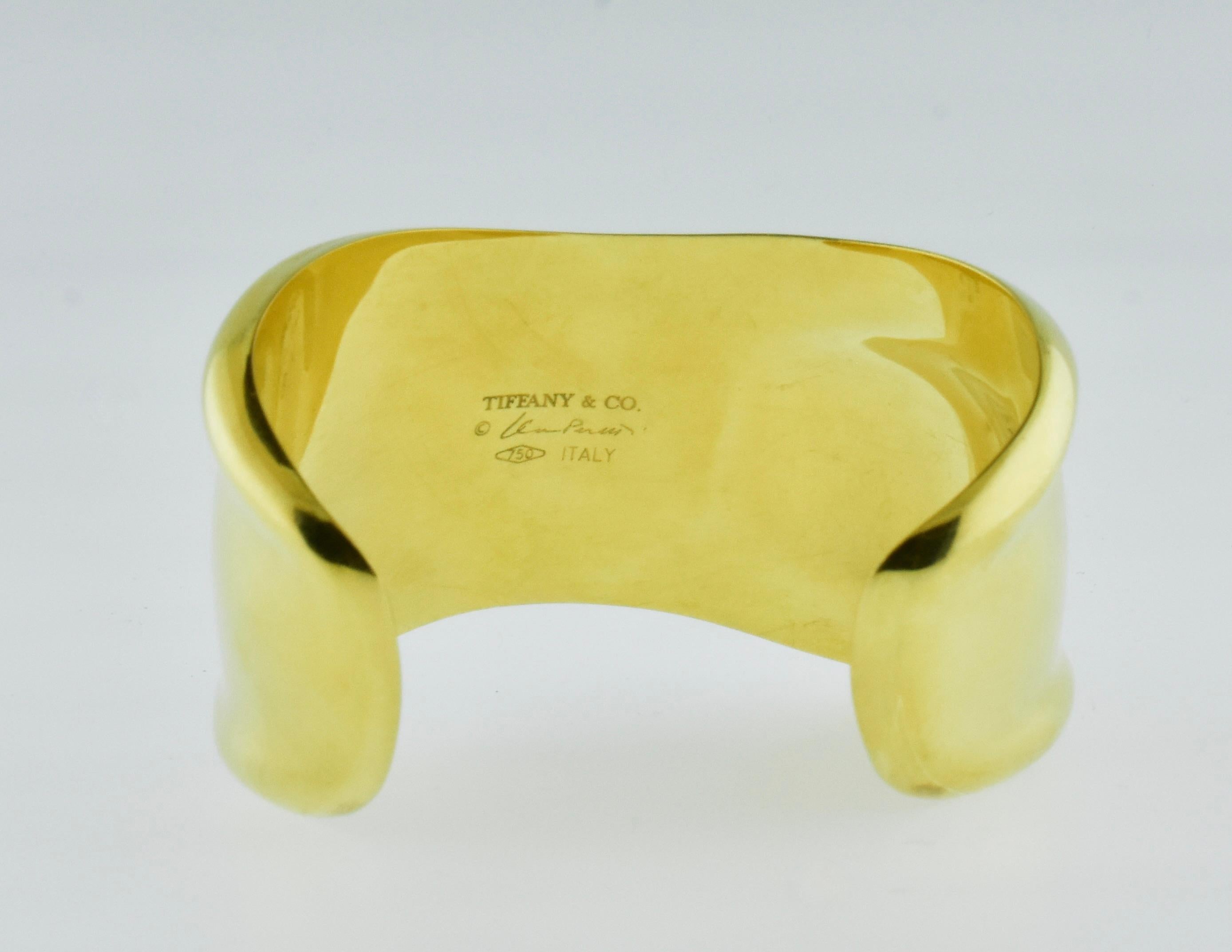 elsa peretti large bone cuff