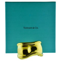 Elsa Peretti for Tiffany & Co. Vintage 18K Bone Cuff, Medium