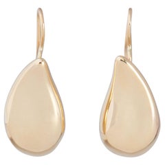 Elsa Peretti for Tiffany & Co. Yellow Gold Teardrop Earrings