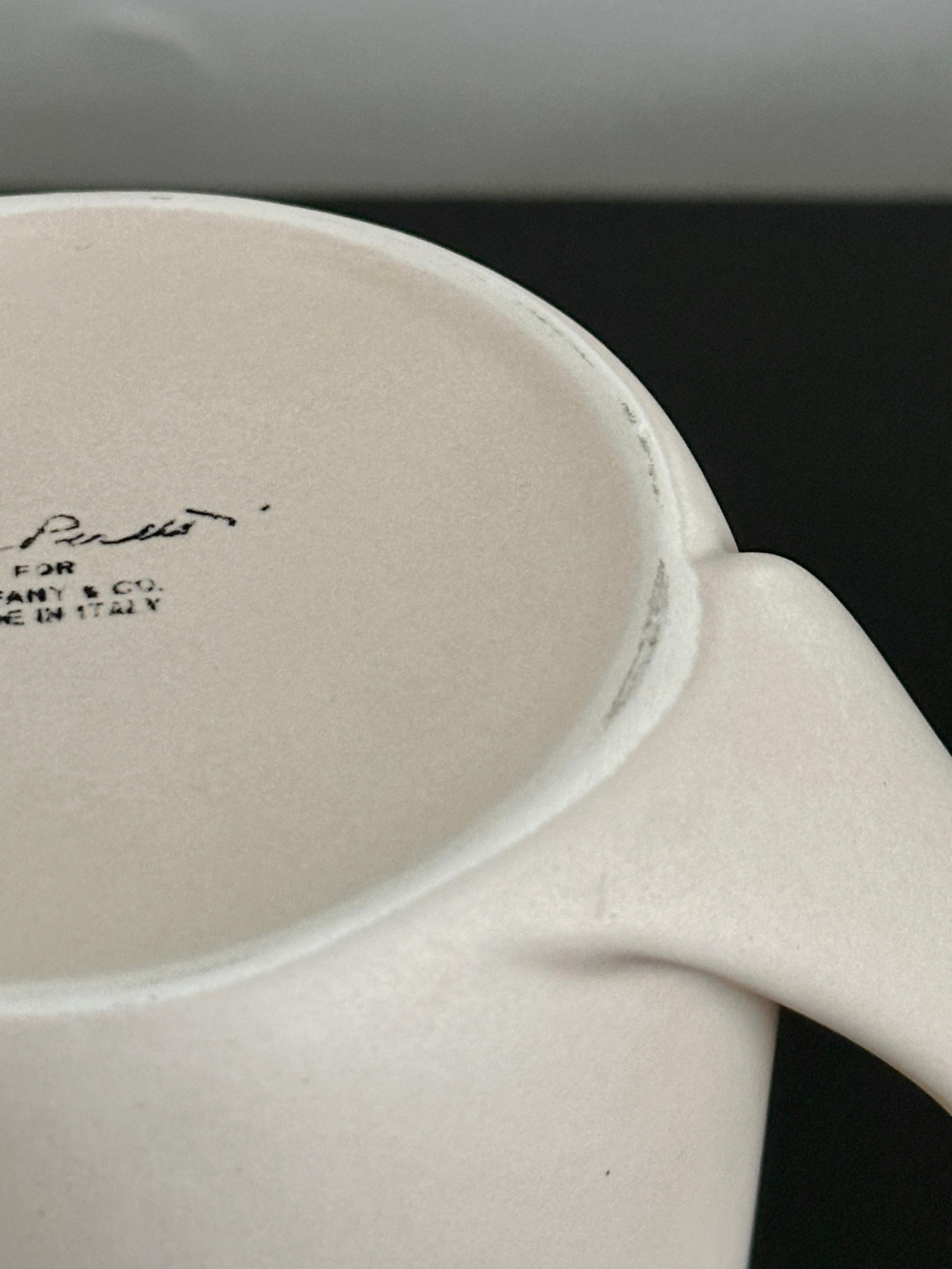 Elsa Peretti For Tiffany & Company Small Putty Matte Glazed Pitcher For Sale 3