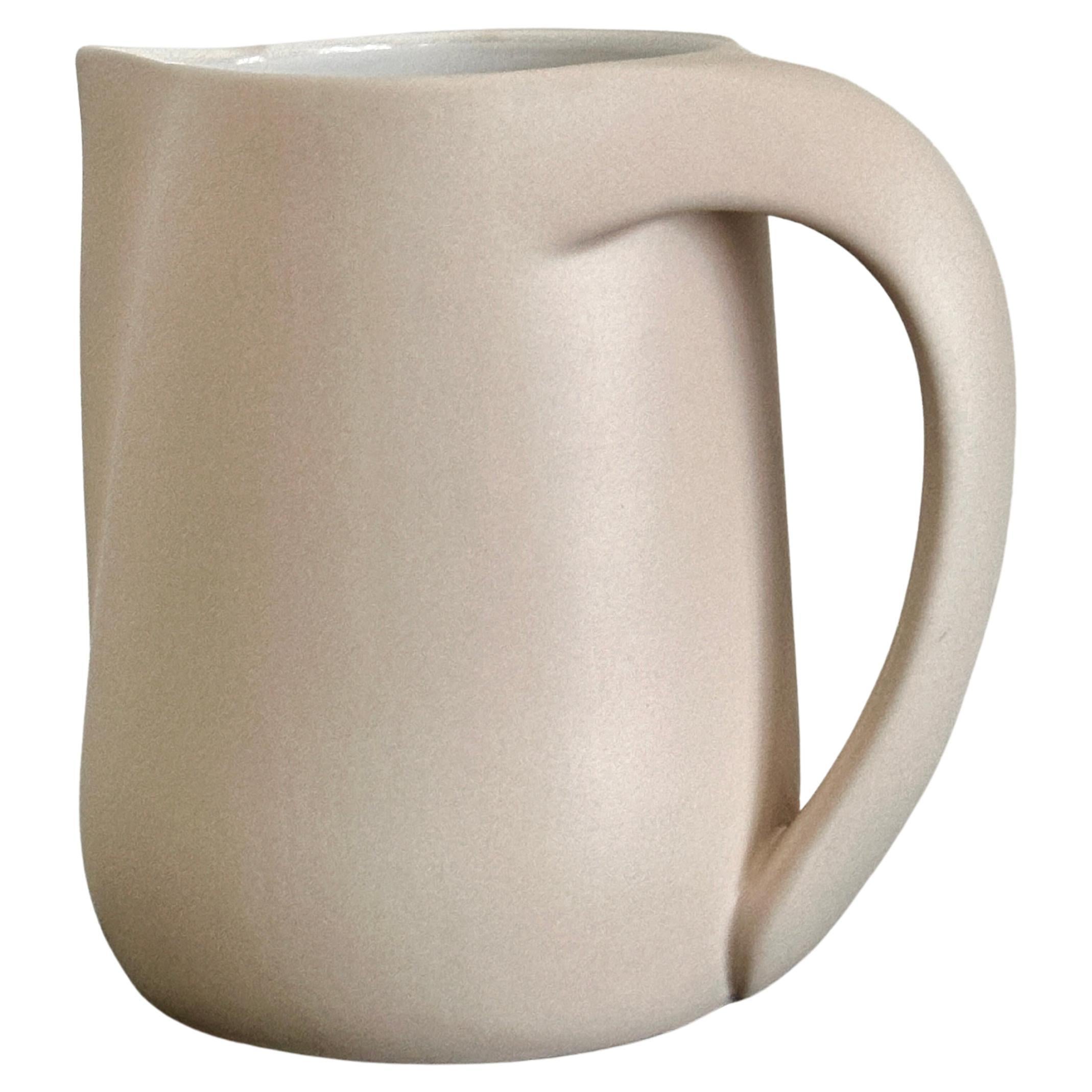 Elsa Peretti For Tiffany & Company Brocca piccola smaltata color stucco